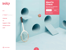 Tablet Screenshot of init7.net